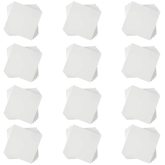 12 Packs: 5 ct. (60 total) 8" x 8" Canvas Panel by Creatology™